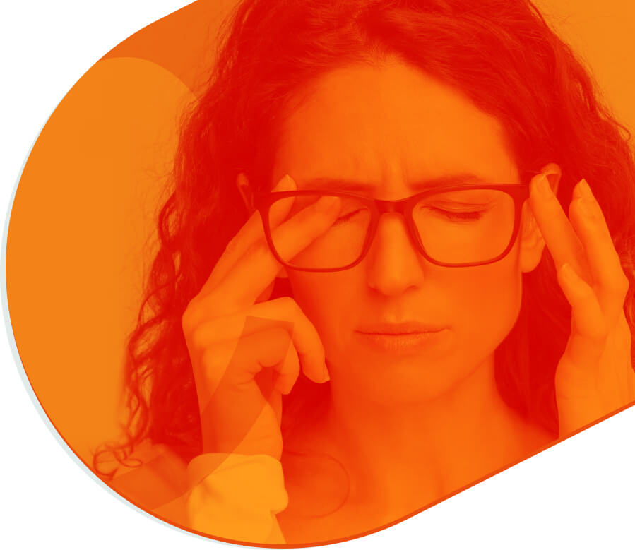 Douleur au yeux, maux de tête, fatigue visuelle