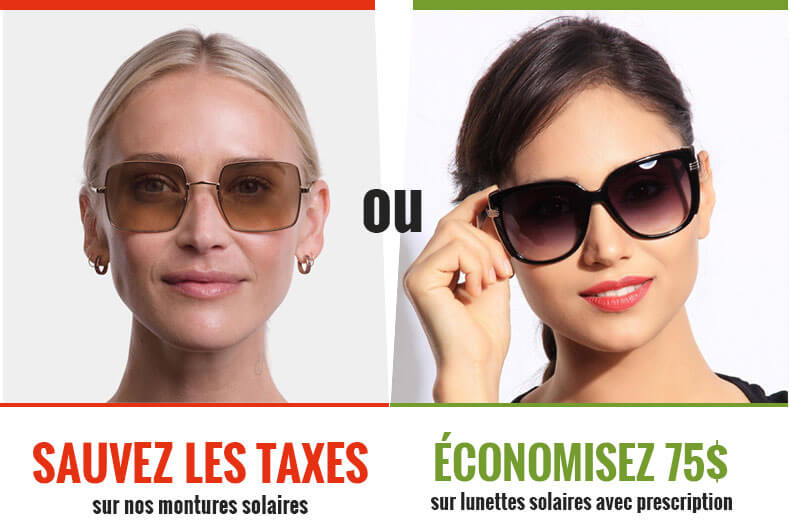 Promotion Lunettes de soleil