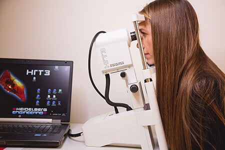 Retinal tomograph Heidelberg 3 at Centre Visuel D.R.